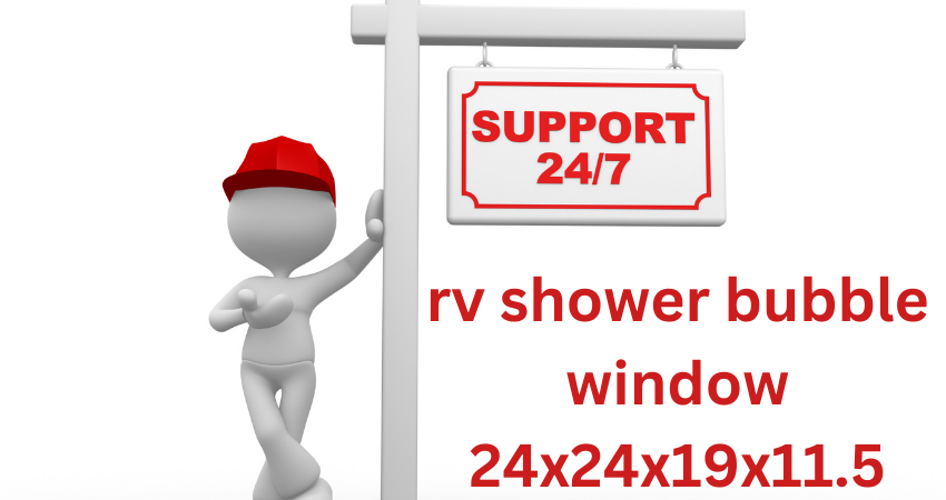 rv shower bubble window 24x24x19x11.5 