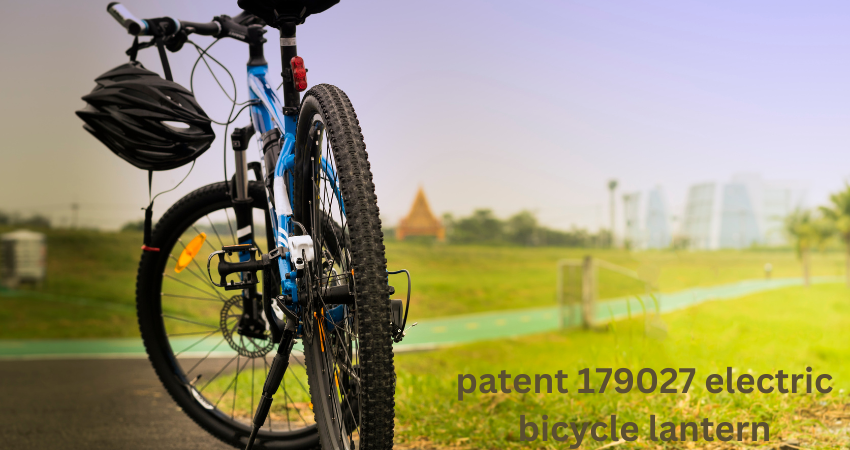 patent 179027 electric bicycle lantern