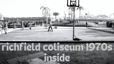 richfield coliseum 1970s inside