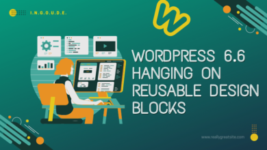 wordpress 6.6 hanging on reusable design blocks